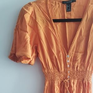 🌸3 For 15🌸 Forever 21 | Midi Yellow Dress